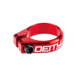 Deity Components DEITY Circuit Seatpost Clamp - 34.9mm, Red
