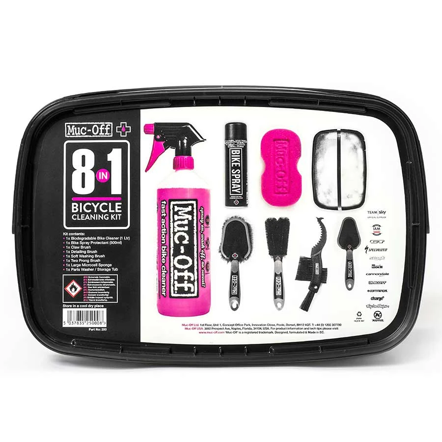 Muc-Off 8-in-1 Cleaning Kit 1 Muc-Off 8-in-1 Cleaning Kit