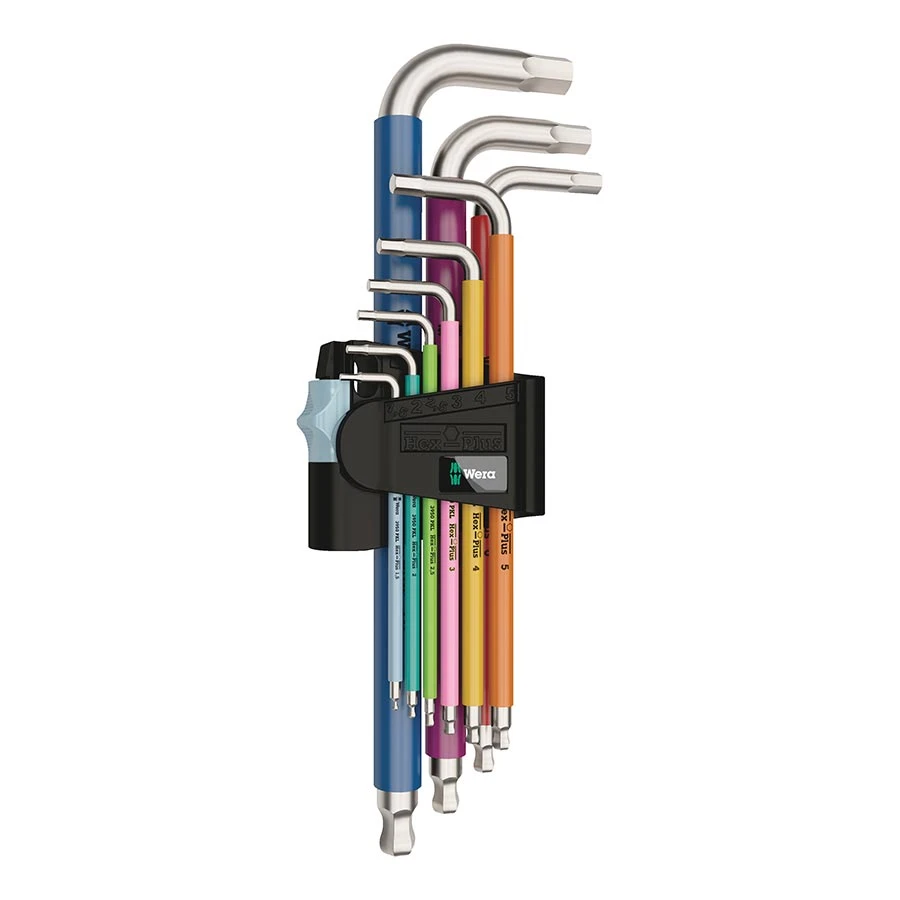 Wera 3950/9 Hex-Plus L-Key Hex Wrench Set 1 Wera 3950/9 Hex-Plus L-Key Hex Wrench Set