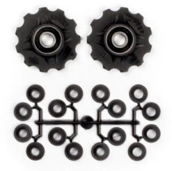 Elvedes Elvedes Pulley Wheels 2 X 11 Teeth Sealed Bearings Incl. Spacers