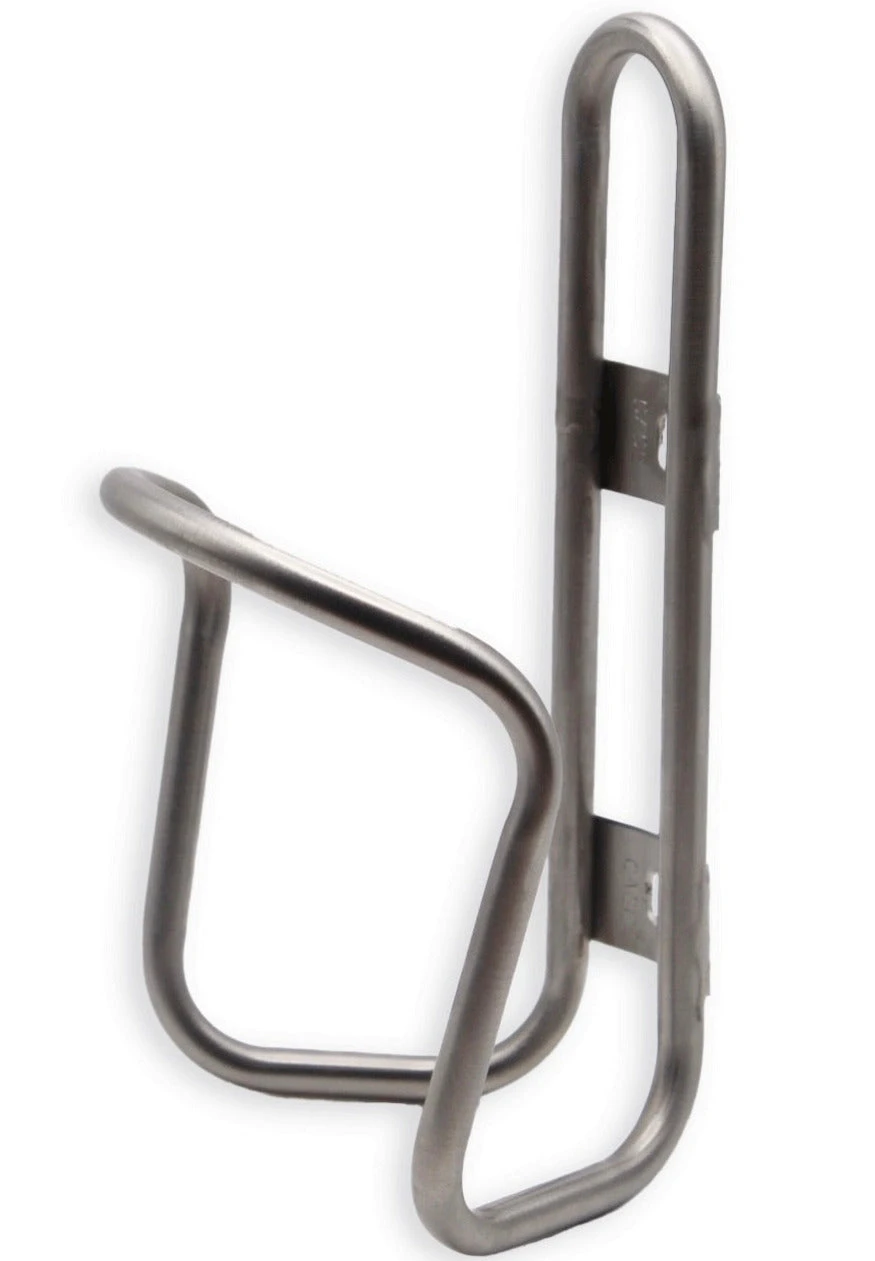 King Cage Flat Top Titanium Bottle Cage 1 King Cage Flat Top Titanium Bottle Cage