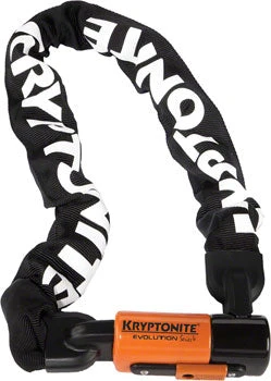 Kryptonite Evolution Series 4 1090 Integrated Chain Bike Lock 1 Kryptonite Evolution Series 4 1090 Integrated Chain Bike Lock