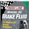 Finish Line Mineral Oil Brake Fluid (4-Ounce Bottle)
