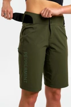 Peppermint Mtb Tech Short -Bicycle Equipment Store MtbTechShortSpruce4 scaled