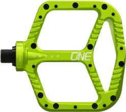 OneUp Components Aluminum Pedals -Bicycle Equipment Store OneUp Components AluminumPedal GREEN Top 1400x 16bd2a19 e923 46e8 95e9 90b0741d62e8