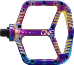 OneUp Components Aluminum Pedals -Bicycle Equipment Store OneUp Components AluminumPedal OILSLICK Top 1400x e8d148a7 b37c 46c7 aaae 34c9e87b9732