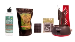 Silca DIY Waxing Starter Kit - Waxing Machine, Strip Chip, Bag Of Hot Wax, 16oz Chain Stripper