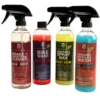 Silca Bike Care Kit - Brake And Drivetrain Cleaner, Bike Wash, Graphene Spray Wax, Ceramic Waterless Wash