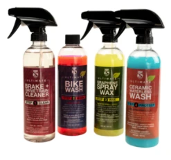 Silca Bike Care Kit - Brake And Drivetrain Cleaner, Bike Wash, Graphene Spray Wax, Ceramic Waterless Wash