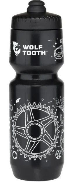 Wolf Tooth Components Water Bottle Black 26oz
