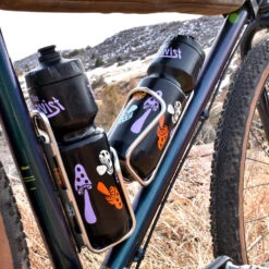 Widefoot StoutCage Bottle Cage -Bicycle Equipment Store StoutCages in Triangle Side View