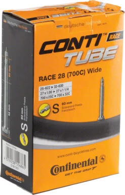 Continental Race Presta Valve Tube -Bicycle Equipment Store TU9280