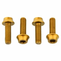 Wolf Tooth Bottle Cage Bolts -Bicycle Equipment Store Waterbottle cage Bolts Gold 01 590x a215598f 509d 4753 abd4 816f0e929952