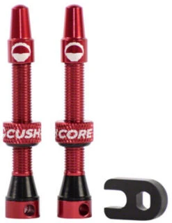 CushCore Tubeless Presta Valve Set -Bicycle Equipment Store cushcore 44mm tubeless presta valve set 386347 13