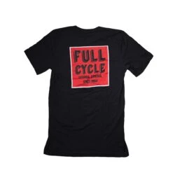Full Cycle Unisex 30th Anniversary Tee -Bicycle Equipment Store dark grey back scaled
