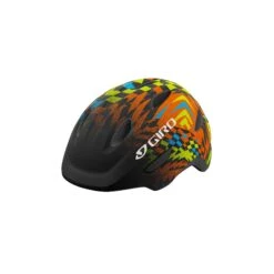 Giro Scamp -Bicycle Equipment Store giro scamp mips youth helmet matte black check fade hero