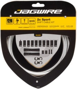 Jagwire 2x Sport Shift Cable Kit -Bicycle Equipment Store jagwire 2x sport shift kit 419288 1 116 16