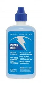 WHITE LIGHTNING, CLEAN RIDE, WAX LUBE, 8OZ, SINGLE
