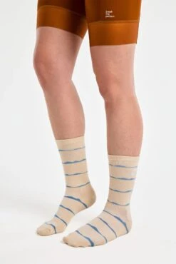 Peppermint Knitted Socks Horizon Lines -Bicycle Equipment Store sand3 scaled