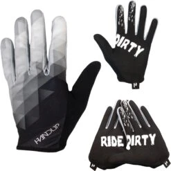 Handup Most Days Gloves - Black / White Prizm